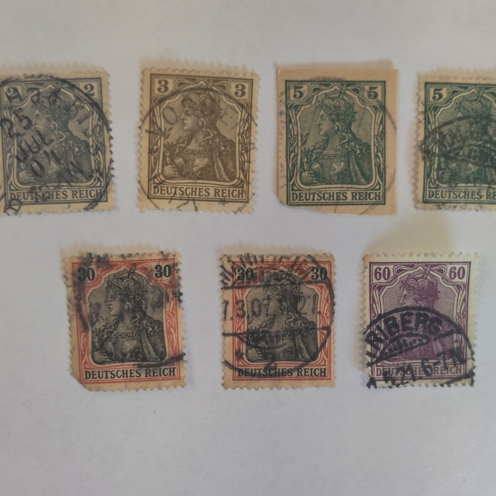 Rare Deutsche Reich Stamps